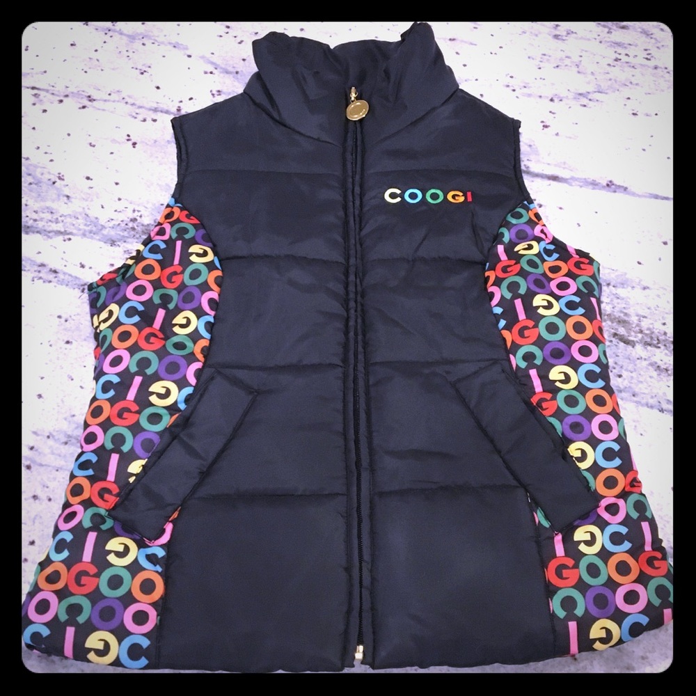 Coogi Puffy Vest